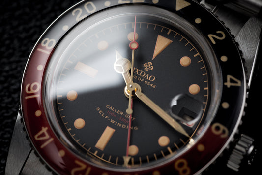 IPOSE IX&DAO 2024 New NH34 GMT Men's Mechanical Watches Fans of 6542