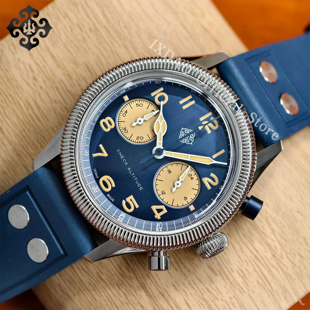 2025 New IXDAO 39mm Pilot Men's Quartz Watch - Peregrine Falcon 2025 New IXDAO 39mm Pilot Men's Quartz Watch - Peregrine Falcon