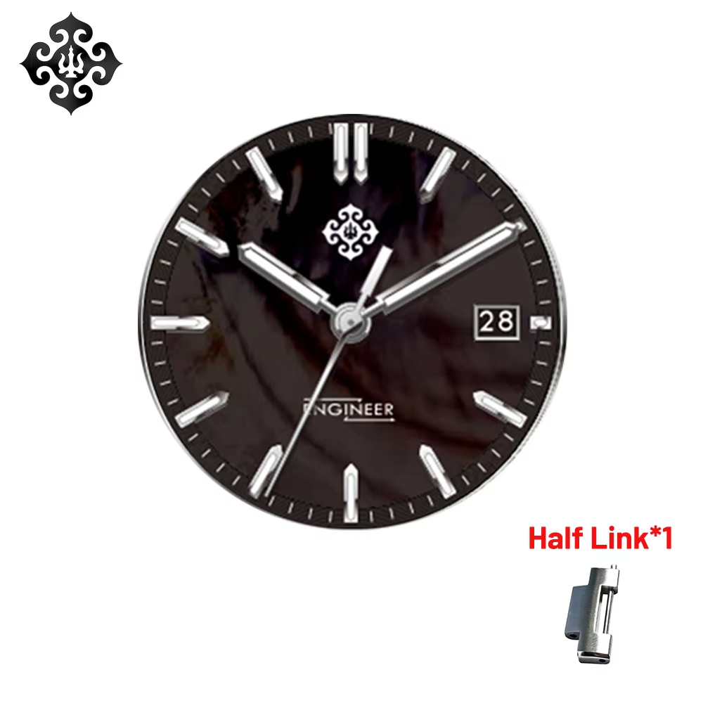 (Engineer MOP Series) IX&DAO JD-X05S Men's Automatic Mechanical Watches PT5000/SW200/ETA2824 MOP