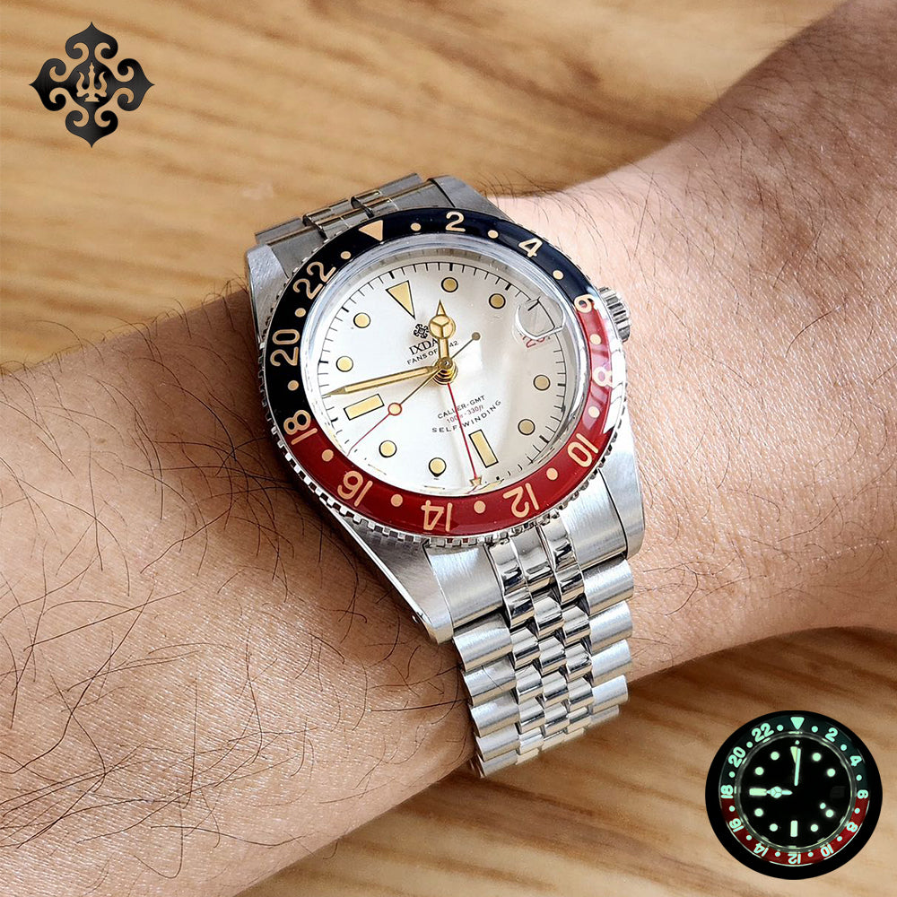 IPOSE IX&DAO 2024 New NH34 GMT Men's Mechanical Watches Fans of 6542