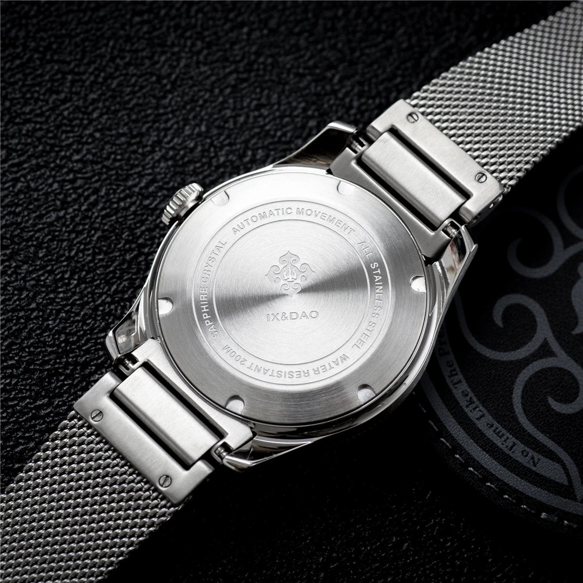 2025 New IPOSE IX&DAO Men's GMT Automatic Mechanical Watch PT5000 Stainless Steel Sapphire Classic Vintage Diver 5303 Watches C3