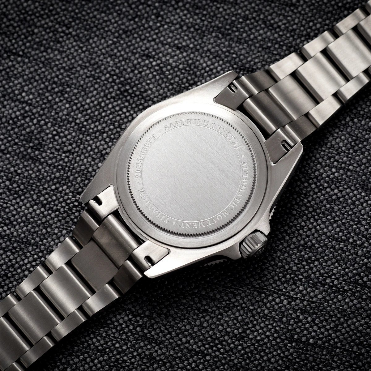 IPOSE IX&DAO New 39mm Men's Automatic Mechanical Watches Diving Vintage Titanium Watch Top Sapphire 200m Waterproof Clock BGW-9