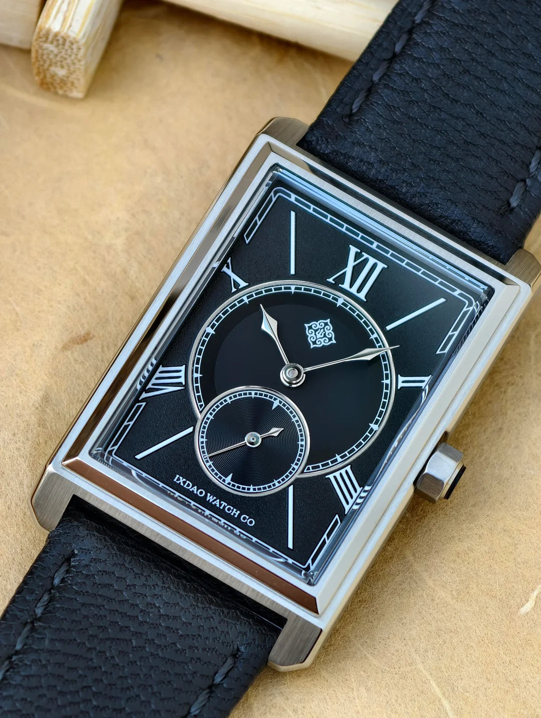 ジェイド BR IXDAO JD-DZ09S Square Watch Ning Feng Rectangular Quartz Watch