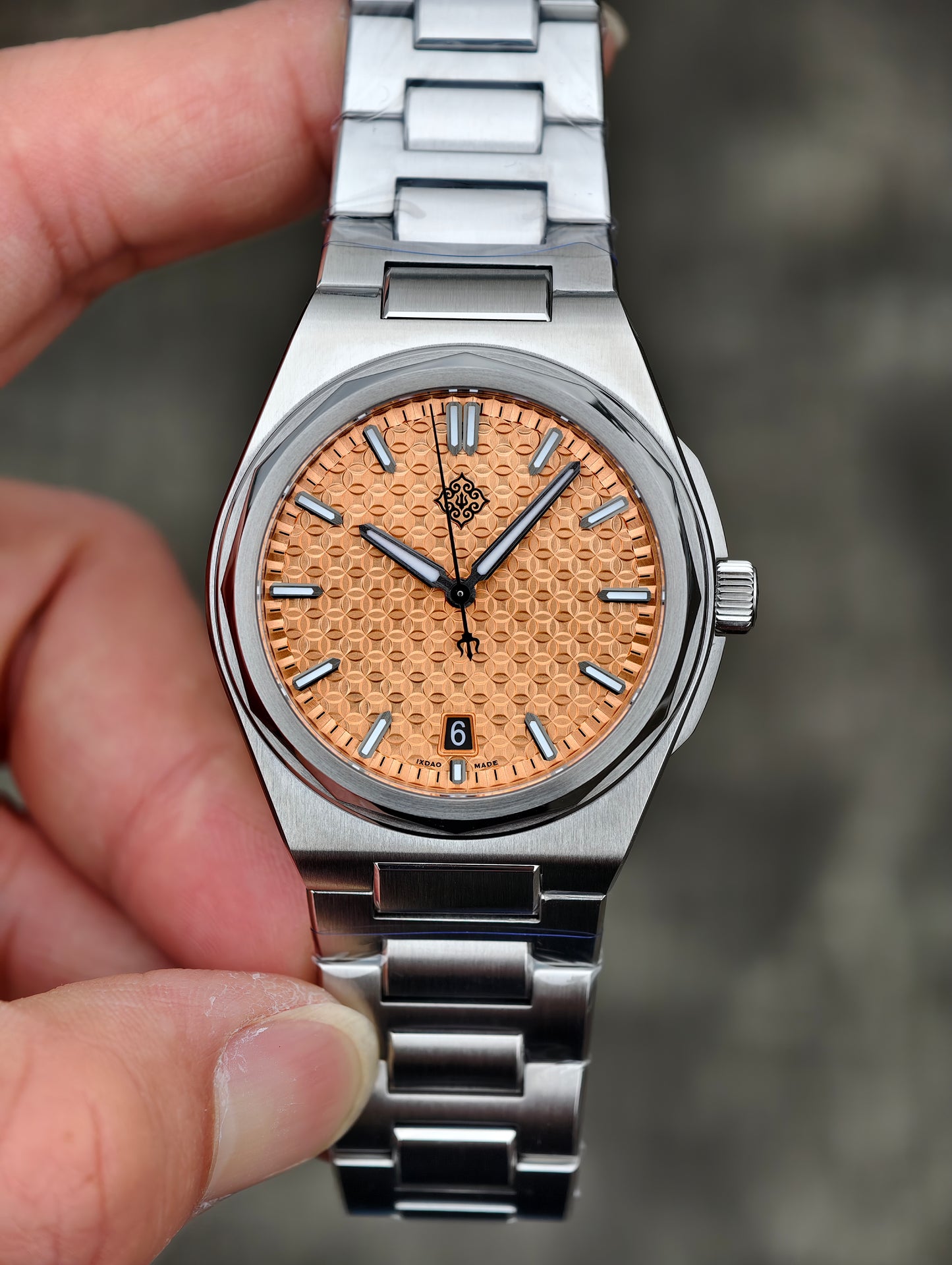 (In stock)IXDAO X13S - Warrior Black Armor Series Men's 316L Stainless Steel Automatic Mechanical Watch with Sapphire Crystal Luminous MIYOTA 9015 10ATM Waterproof BGW9