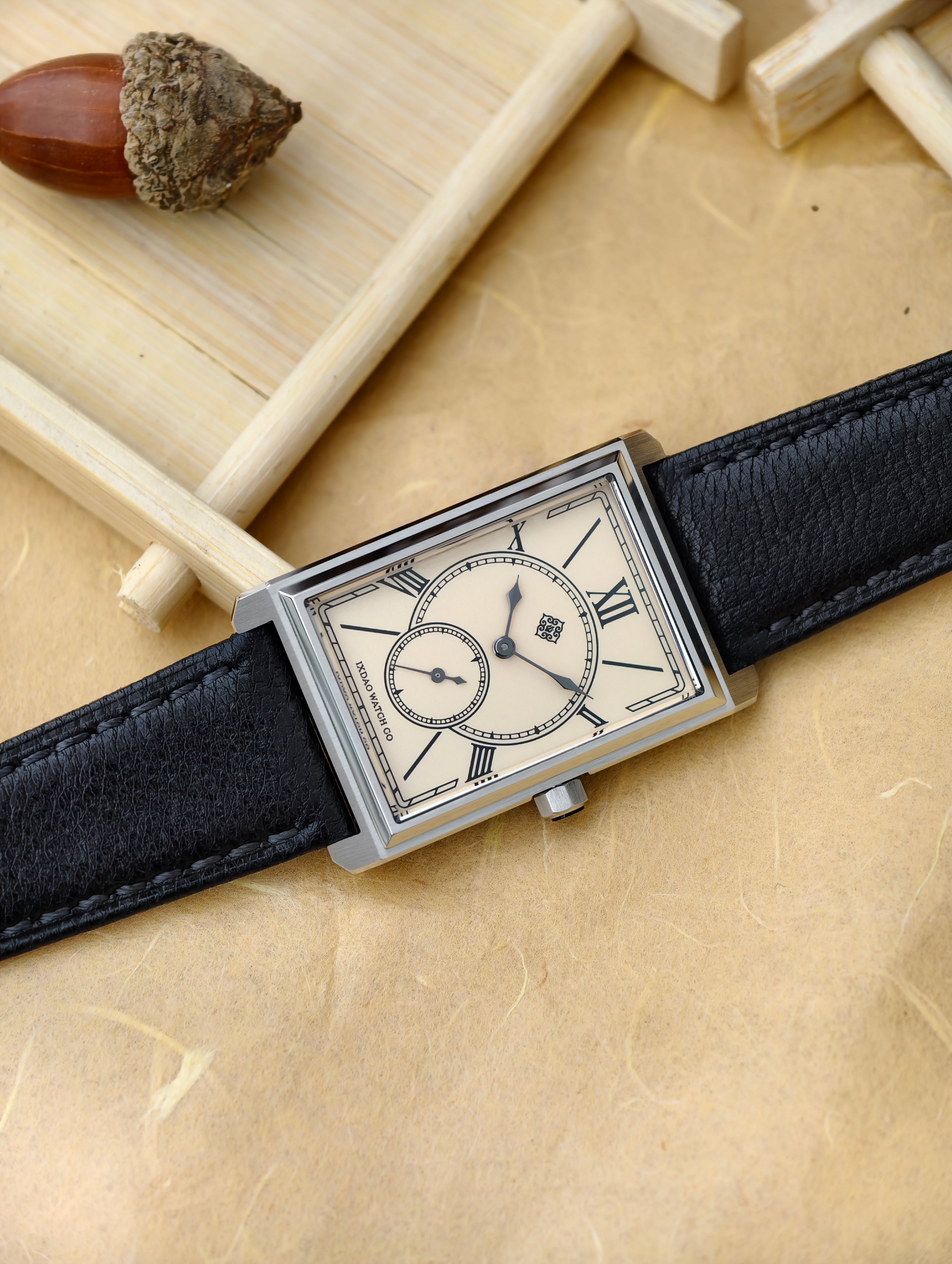 IXDAO JD-DZ09S Square Watch Ning Feng Rectangular Quartz Watch