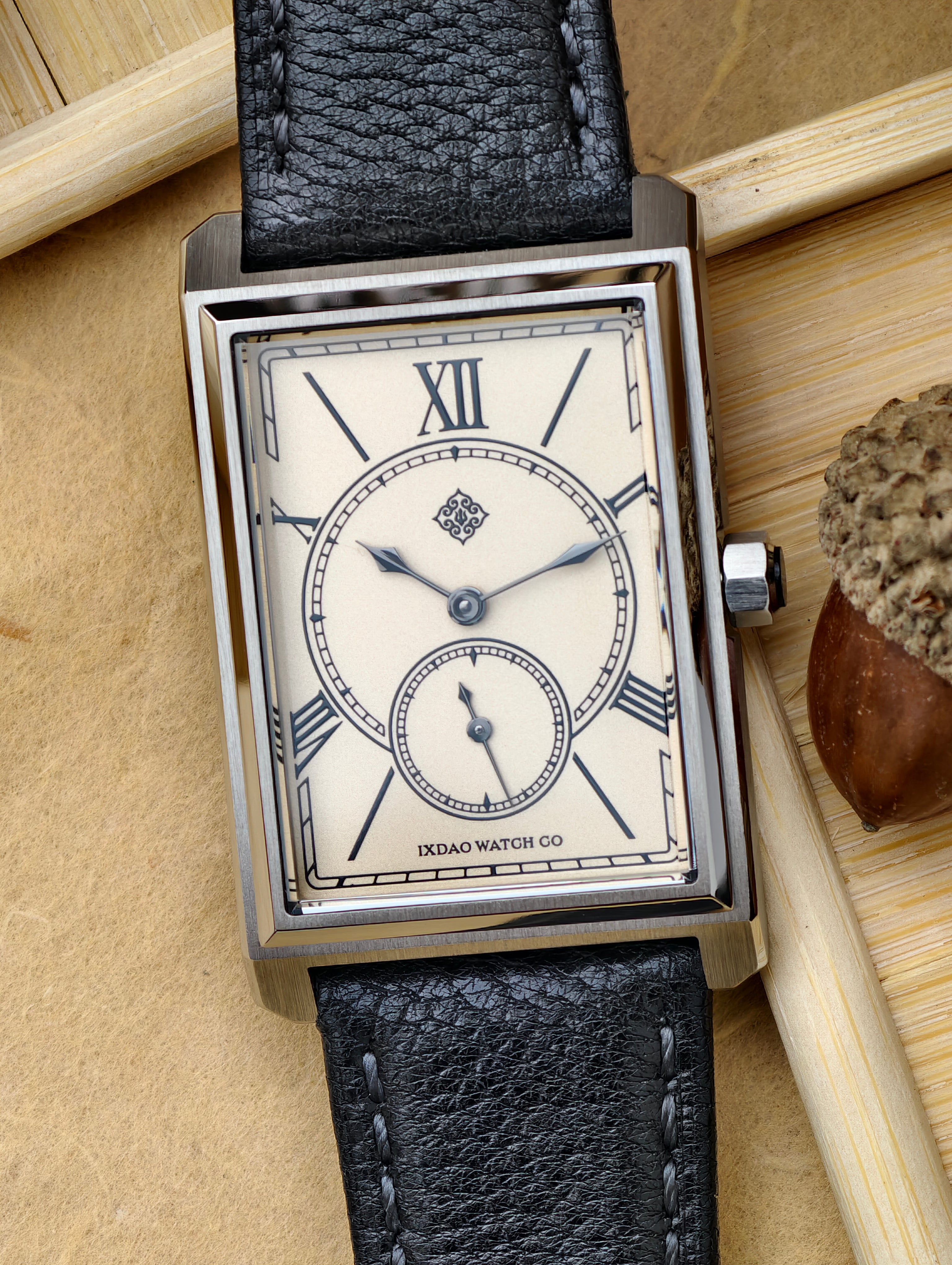 IXDAO JD-DZ09S Square Watch Ning Feng Rectangular Quartz Watch