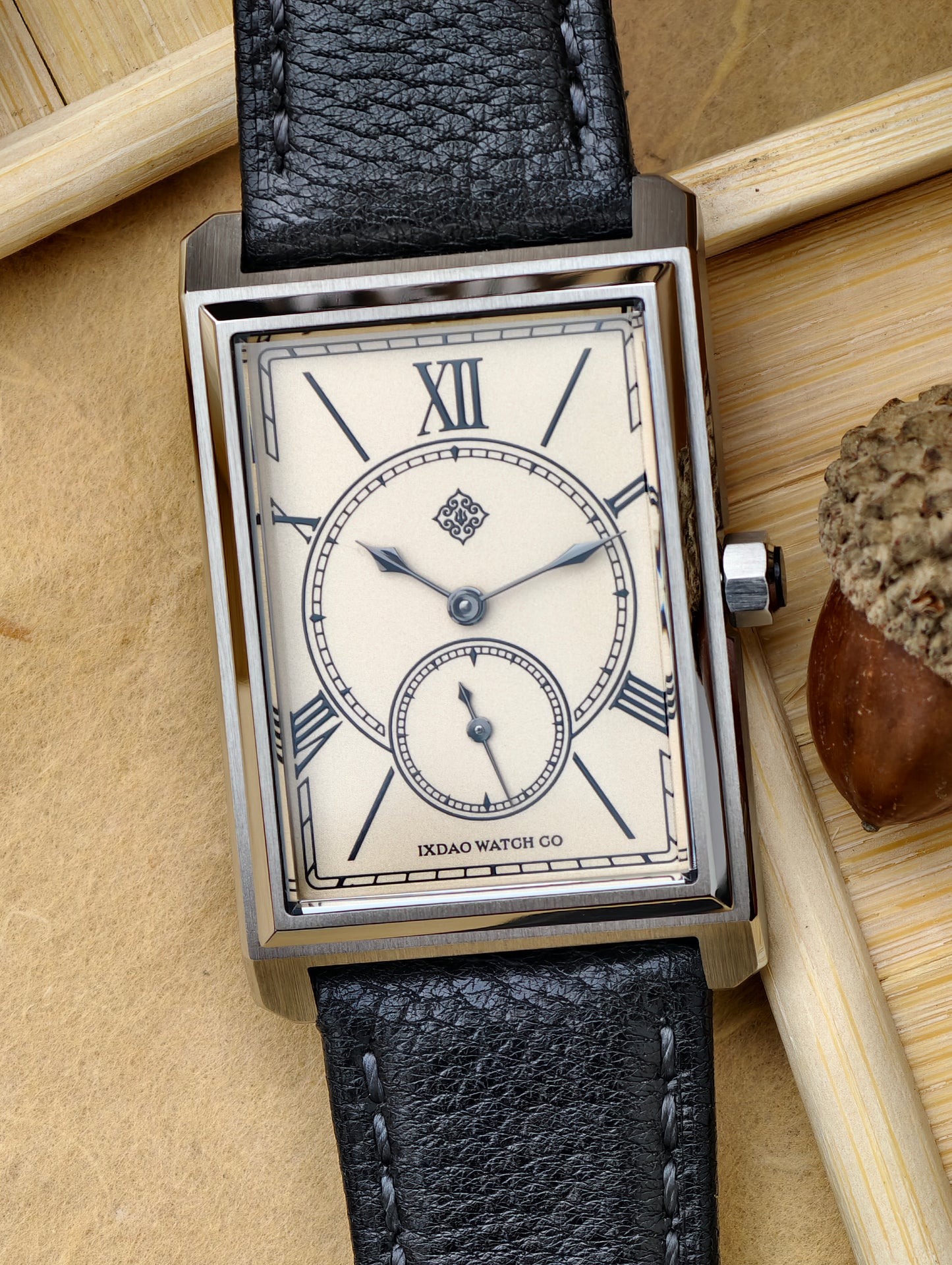 IXDAO JD-DZ09S Square Watch Ning Feng Rectangular Quartz Watch