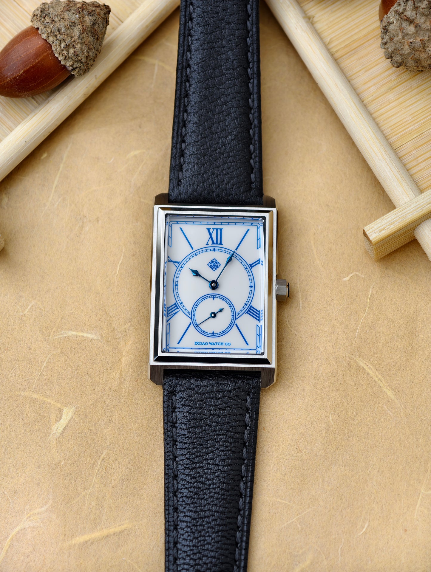 IXDAO JD-DZ09S Square Watch Ning Feng Rectangular Quartz Watch