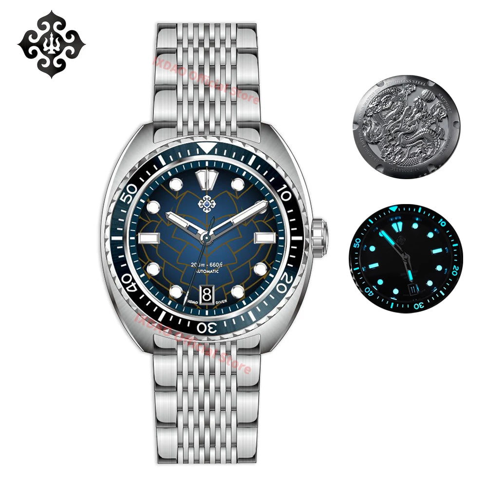 IXDAO IPOSE 2025 New Men's Automatic Mechanical Watch Dragon IXDAO IPOSE 2025 New Men's Automatic Mechanical Watch Dragon