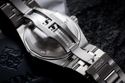 (Pre-Order)IXDAO X13S - Warrior Black Armor Series Men's 316L Stainless Steel Automatic Mechanical Watch with Sapphire Crystal Luminous MIYOTA 9015 10ATM Waterproof BGW9