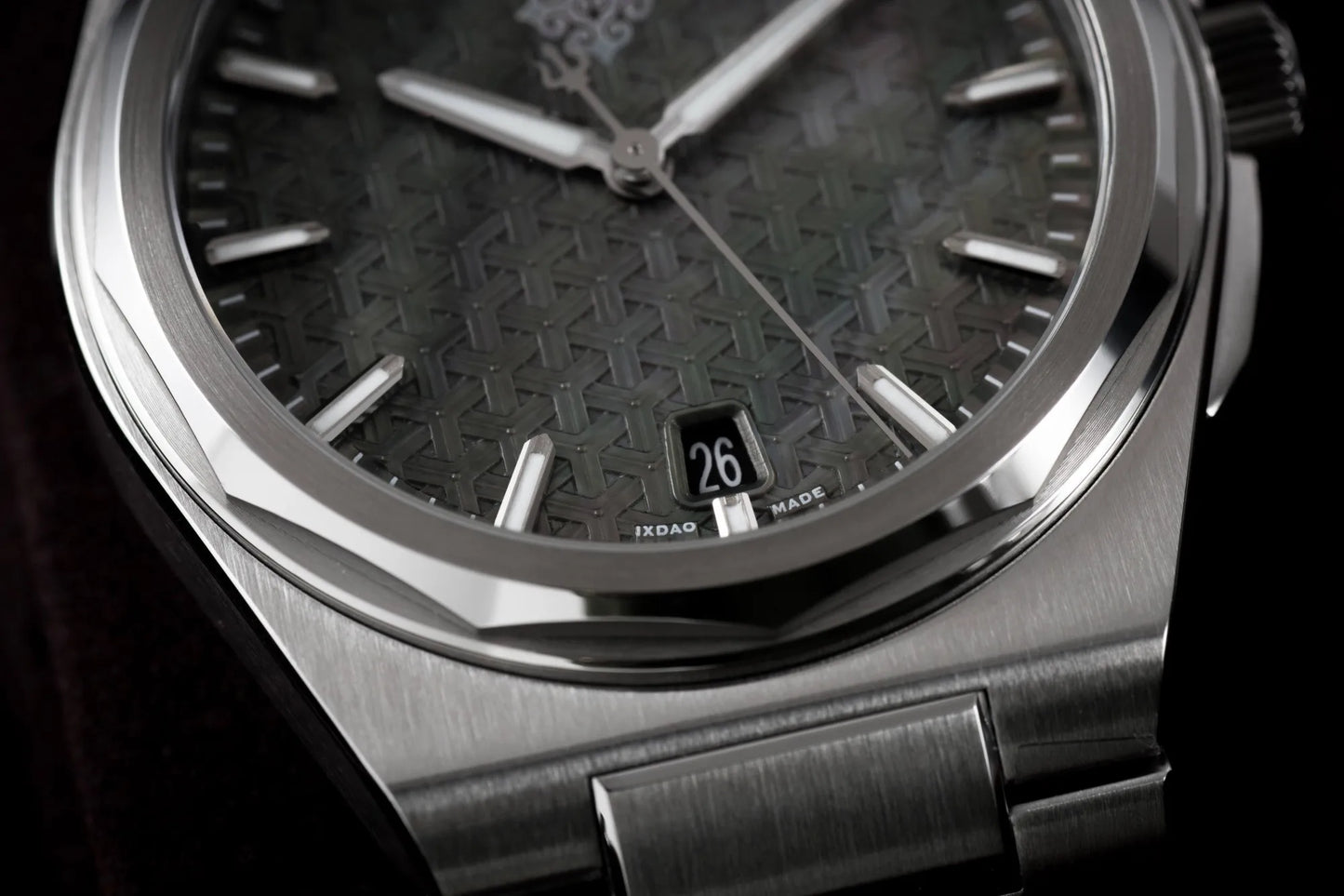 (Pre-Order)IXDAO X13S - Warrior Black Armor Series Men's 316L Stainless Steel Automatic Mechanical Watch with Sapphire Crystal Luminous MIYOTA 9015 10ATM Waterproof BGW9