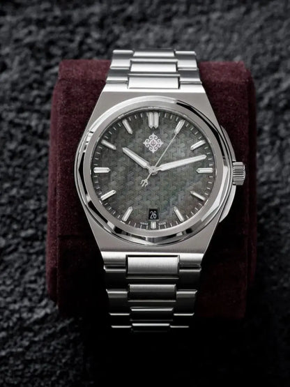 (Pre-Order)IXDAO X13S - Warrior Black Armor Series Men's 316L Stainless Steel Automatic Mechanical Watch with Sapphire Crystal Luminous MIYOTA 9015 10ATM Waterproof BGW9